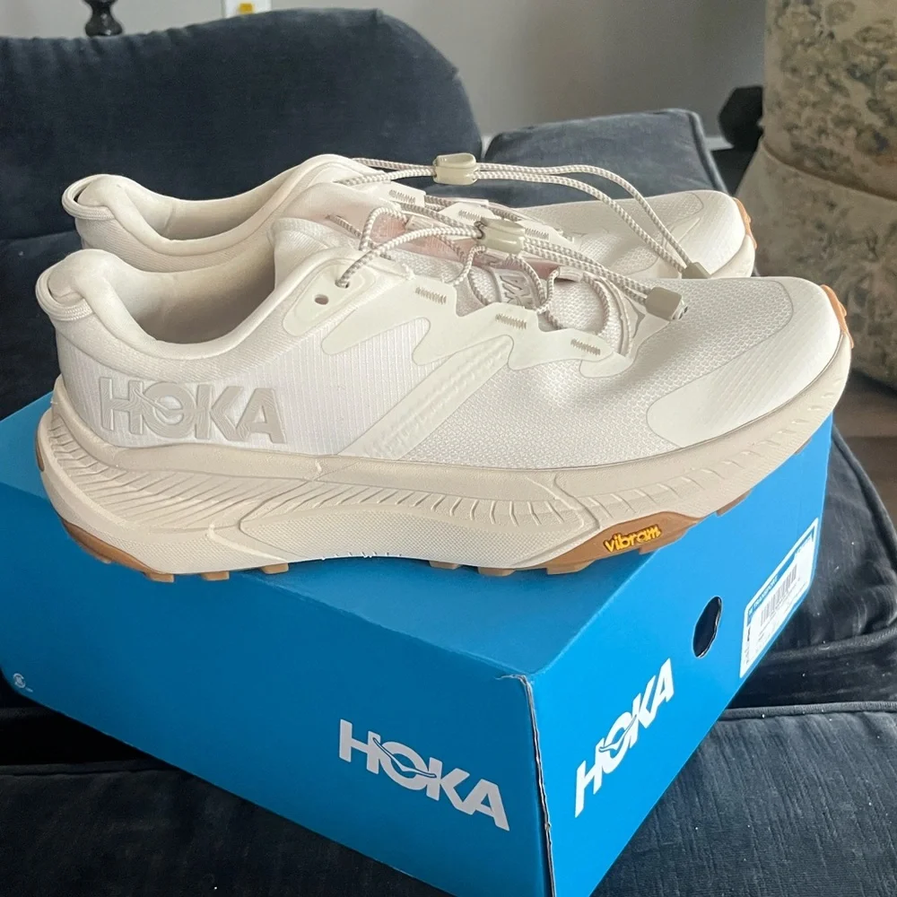 Hoka Off-White Sneakers with Vibram Sole - Picture 1 of 2